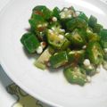 かごちゃー's cooksnap of when they made ねばねばオクラのピリ辛大作戦！.