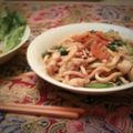 Nori0616's cooksnap of when they made ♪ 小松菜 ♪ 焼うどん.
