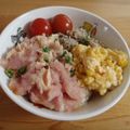 Nekozame's cooksnap of when they made シンプルで美味しい☆うちのネギトロ丼.