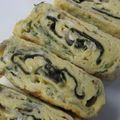 あっこりんママ's cooksnap of when they made しらすと大葉と海苔の玉子焼き.