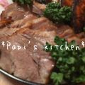 papikun's cooksnap of when they made 照りマヨ焼き豚（チャーシュー）.