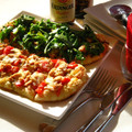 マリンバ♪'s cooksnap of when they made チーズがとろーり☆我が家のピザ.