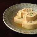 マリンバ♪'s cooksnap of when they made お正月に鶏ミンチの射こみ高野豆腐♪.