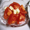 春小町's cooksnap of when they made トマトとチーズのマリネ風✲さっぱり和え.