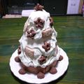 おざわ　さき's cooksnap of when they made クリスマスツリー立体ケーキ♪.