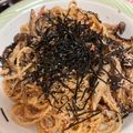 クックHDP0M2☆'s cooksnap of when they made 明太子としめじの和風スパゲティ.