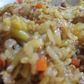 くるゆう's cooksnap of when they made 残り物の焼きそばで、そば飯♪.