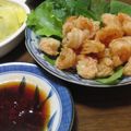ぽこぴ～♪'s cooksnap of when they made うまうまレモン☆海老のからあげ.