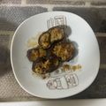 クック890HSE☆'s cooksnap of when they made なす1本の生姜焼き.