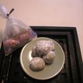 あい葉's cooksnap of when they made 緑茶のスノーボール.