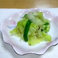 ぺたん子's cooksnap of when they made ベジ皮＊カルボナーラ.