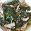 てぃも．'s cooksnap of when they made かぶの葉（小松菜）の煮びたし.