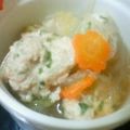 ゆいあっと初心者's cooksnap of when they made 野菜たっぷり♪ふわふわ肉団子＆春雨スープ.