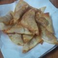 まさまとみ's cooksnap of when they made ツナと玉葱で、簡単揚げワンタン♪.