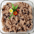 梅ミッキー's cooksnap of when they made おばちゃんの簡単お赤飯.