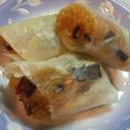 HMCみーこりん's cooksnap of when they made 麻婆春雨de中華風生春巻き.