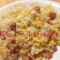 papikun's cooksnap of when they made -母の味＾＾我が家の焼飯♥♡-.