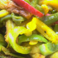 はっぴーはりぼ's cooksnap of when they made ちくわとピーマンのカレーきんぴら風.