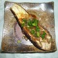 あきこさん's cooksnap of when they made 焼きなす☆おかかバター味.