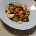 ｼｮｺﾀﾝﾇ's cooksnap of when they made イカとブロッコリとトマト。.