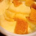りる。's cooksnap of when they made パン耳入りのプリン☆.