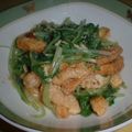 Jock's cooksnap of when they made 水菜と油揚げのサラダ.