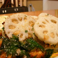 tomo888's cooksnap of when they made れんこんのはさみ揚げ.