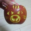 ココ犬女's cooksnap of when they made おりんごでウサギ.