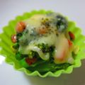 ｕｕｕ's cooksnap of when they made お弁当に✿彩りブロッコリー　チーマヨ焼き.