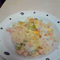 ゆう★、's cooksnap of when they made すごくおいしい！鮭チャーハン.