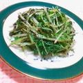 つつくみ's cooksnap of when they made シャキシャキ♬水菜の胡麻和え.