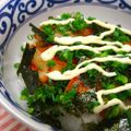 はわいあんトマト's cooksnap of when they made ひとり飯に～◆キムチとろろ丼◆.