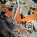 こうきくま's cooksnap of when they made 簡単スピーディー☆豚玉ニラもやし炒め.