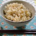 ヌーシ's cooksnap of when they made ダブル昆布とホタテの炊き込みご飯.