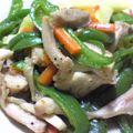 ぽちまま's cooksnap of when they made 鶏肉de塩チンジャオロース.