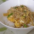 ピンクのたまご's cooksnap of when they made びっくり簡単なめたけ丼.