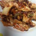 ⋆zizi✩‧₊˚'s cooksnap of when they made 柔らか鶏肉の絶品キムチ炒め☆☆☆.