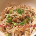 papikun's cooksnap of when they made もやしツナ炒め★.