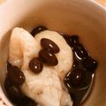 しろジィ's cooksnap of when they made レンジで黒豆がおしるこに！！.