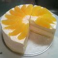 癒羽輝's cooksnap of when they made OrangeCheeseMousse♥♡.
