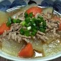 のちぞう's cooksnap of when they made ✿大根のひき肉あん✿.