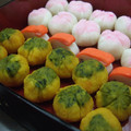 mayt's cooksnap of when they made かぼちゃの皮だけ☆茶巾.