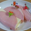 Nekozame's cooksnap of when they made お弁当ｏｒおつまみに☆ハムチー卵☆.