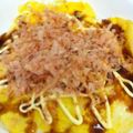 riko1618's cooksnap of when they made ロカボ★小麦粉不使用！あっさりお好み焼き.