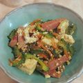 宮古島温泉の塩's cooksnap of when they made これでいい？ゴーヤちゃんぷるー.
