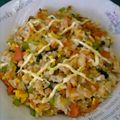 しおとも's cooksnap of when they made 簡単☆野沢菜シャケ炒飯.