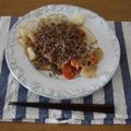 こうたろうのお母さん's cooksnap of when they made しゃきしゃき蓮根とひき肉のおかず.