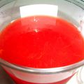 らいすている's cooksnap of when they made ぷるぷるすいかゼリー.