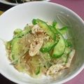 ＴＯＭＯＷＡＴ's cooksnap of when they made きゅうりと鶏肉のピリ辛和え.