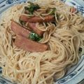 CoffeeCoco's cooksnap of when they made 無国籍♡海老とバジルの油そうめん.